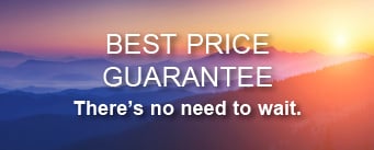 Best Price Guarantee - There's no need to wait. Best Price Guarantee - There's no need to wait.